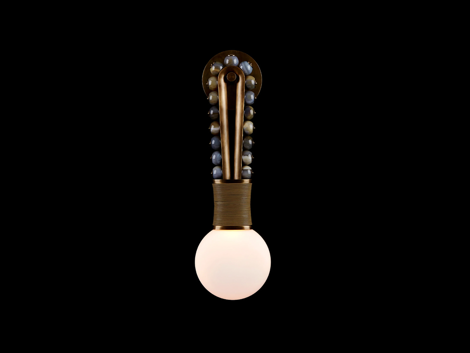 TALISMAN LOOP SCONCE H24.75 x W6" x D4"