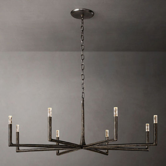 Avarit Forged Round Chandelier 60''