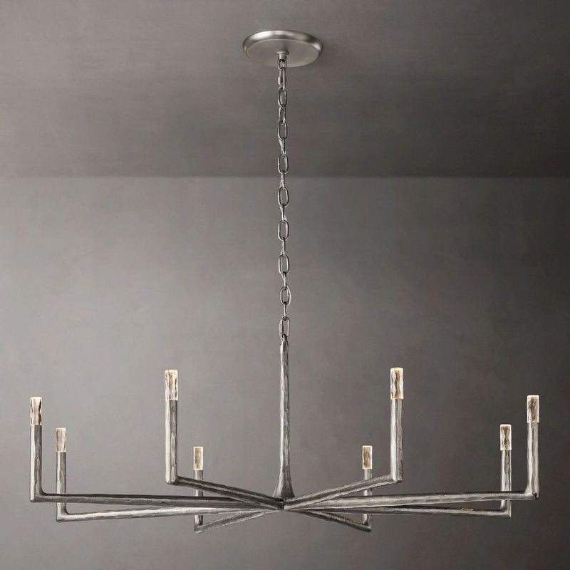 Avarit Forged Round Chandelier 60''