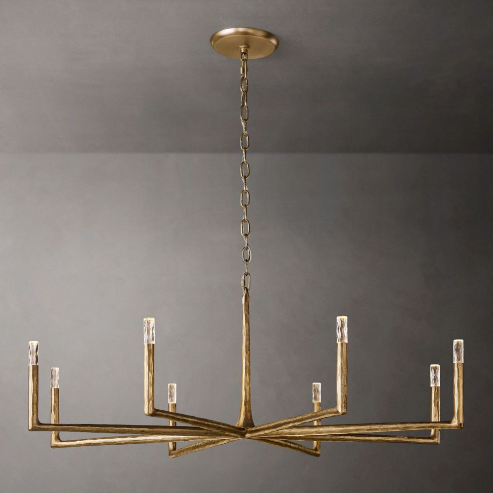 Avarit Forged Round Chandelier 60''