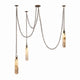 Della Flint 3-Light Alabaster Cluster Chandelier