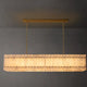 Aurelius Alabaster Linear Chandelier 54''