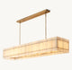 Aurelius Alabaster Linear Chandelier 72''