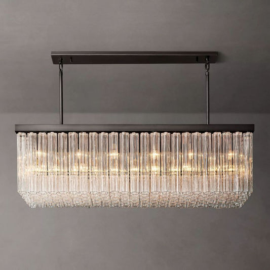 Chelo Rectangle Chandelier 72''W