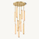 Audon Alabaster Round Chandelier 24"