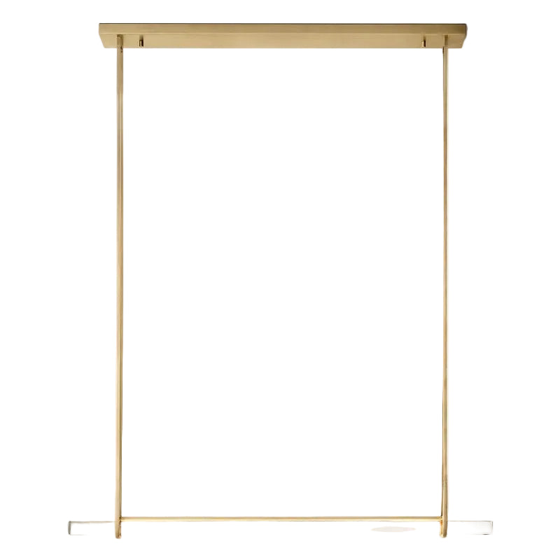 Audon Single Bar Linear Chandelier 60"