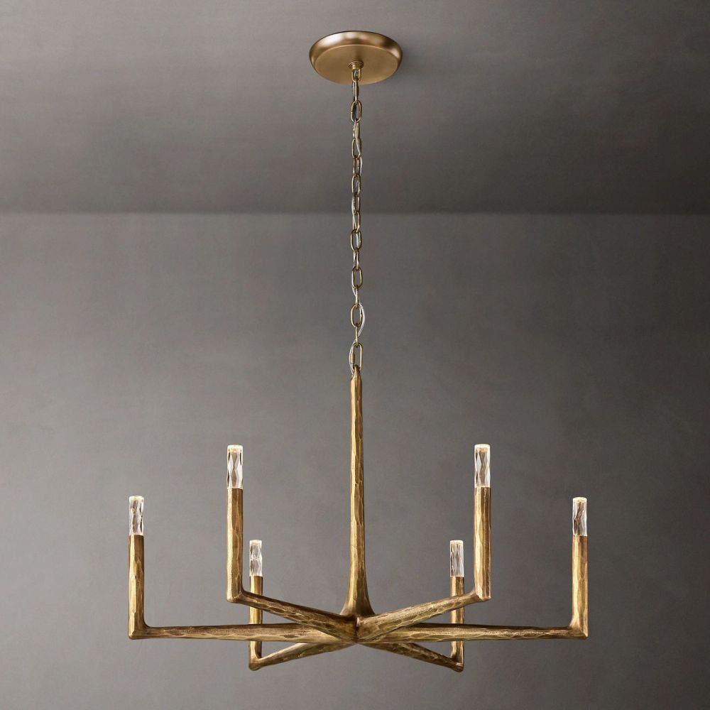 Avarit Forged Round Chandelier 36''