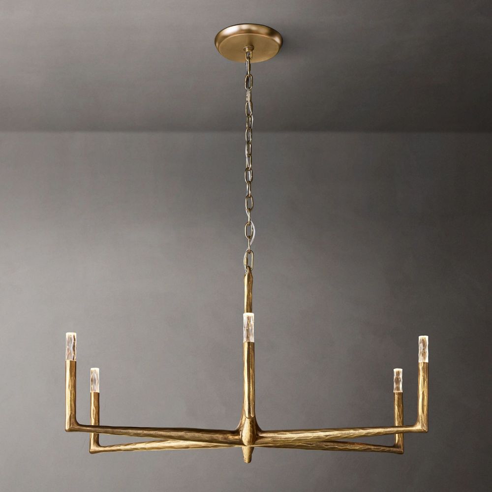 Avarit Forged Round Chandelier 48''