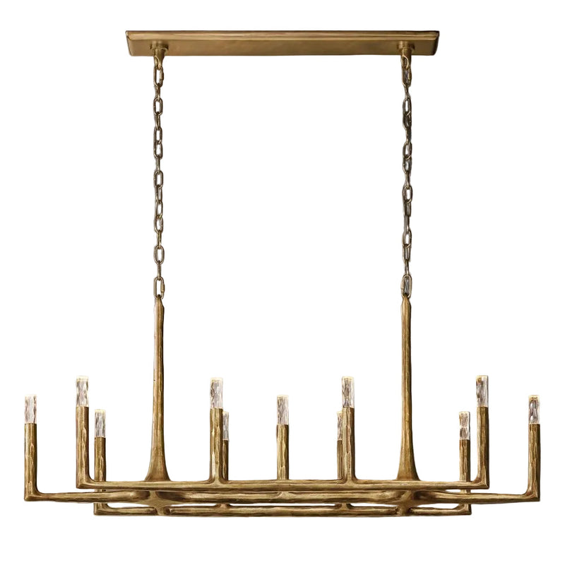 Avarit Forged Linear Chandelier 54''