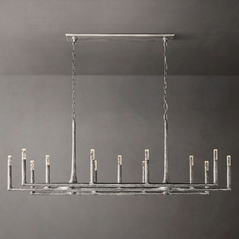 Avarit Forged Linear Chandelier 72''