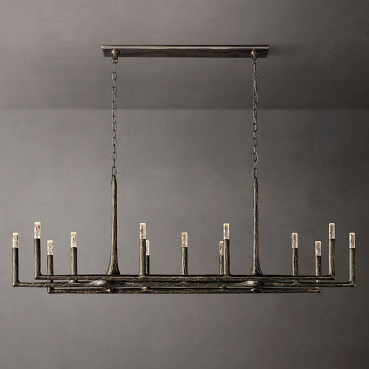 Avarit Forged Linear Chandelier 72''
