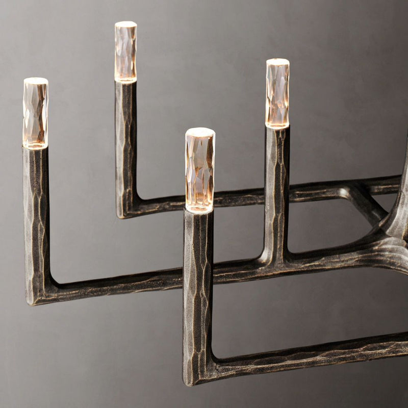 Avarit Forged Linear Chandelier 54''