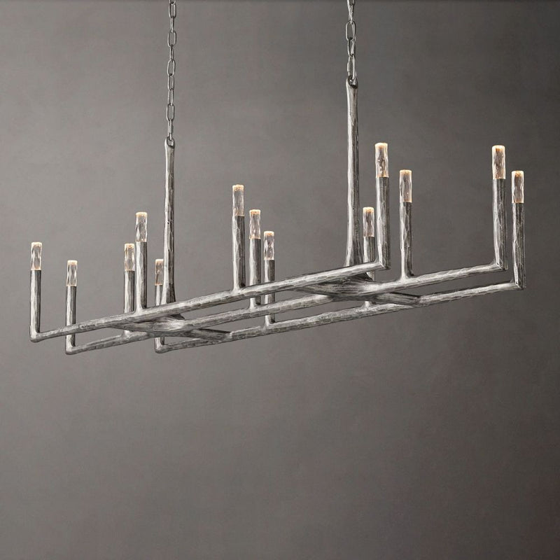 Avarit Forged Linear Chandelier 96''