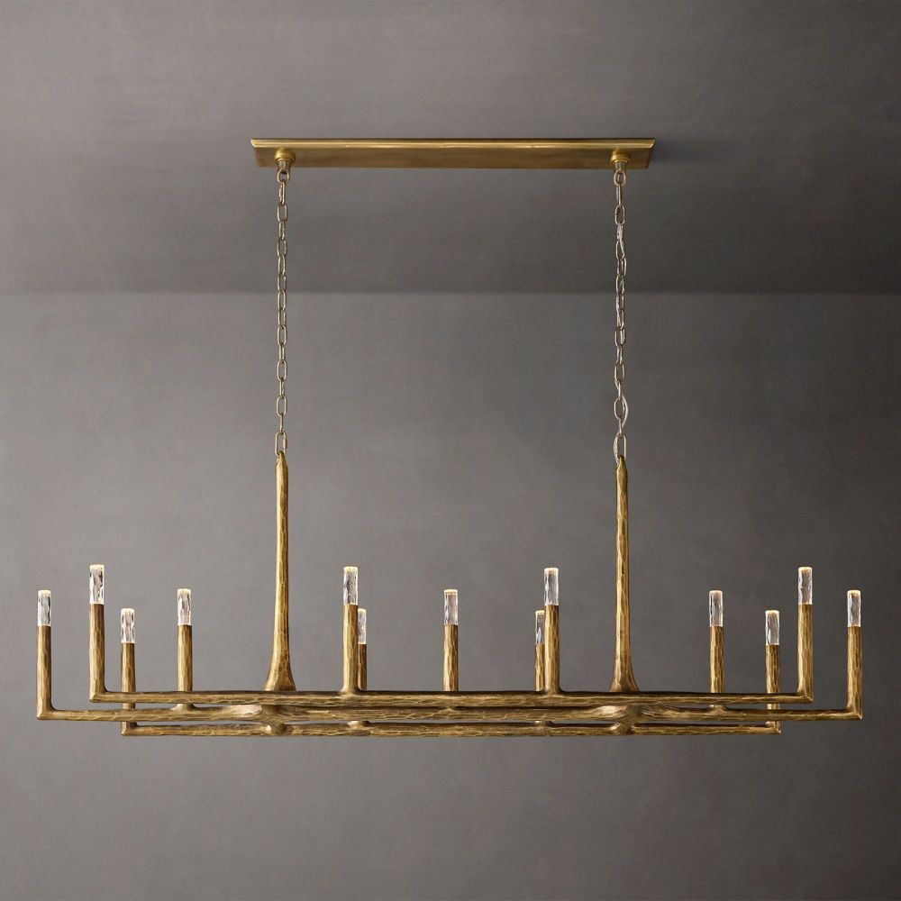 Avarit Forged Linear Chandelier 72''