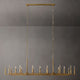 Avarit Forged Linear Chandelier 96''