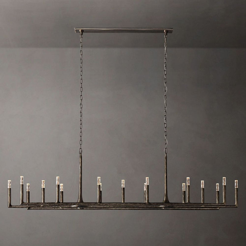 Avarit Forged Linear Chandelier 96''