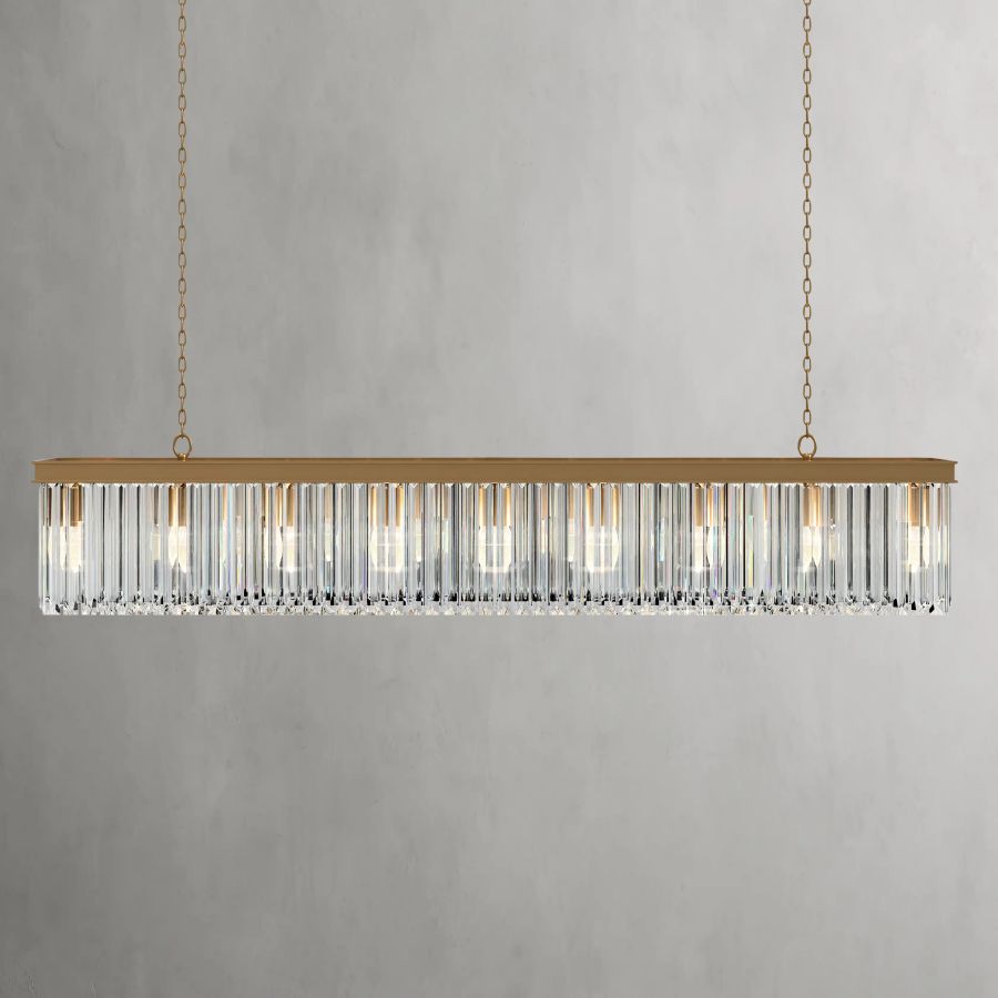 Ryan Rectangular Chandelier 72''W