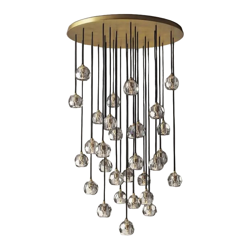 Crespo Round Cluster Chandelier 40''