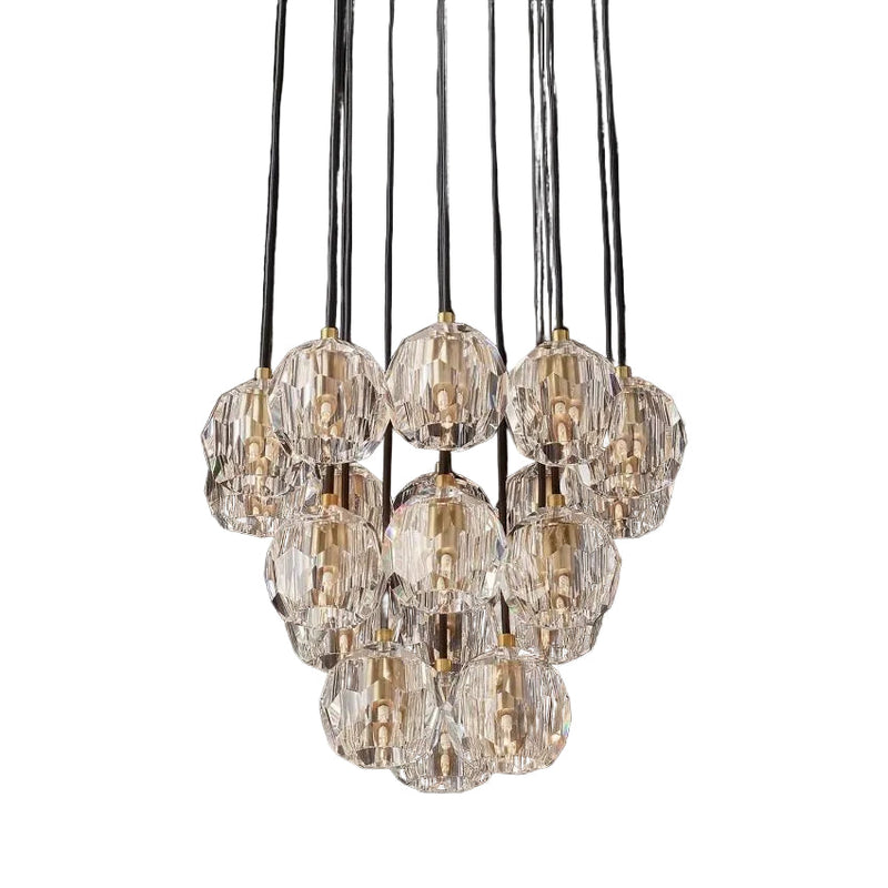 Crespo Round Cluster Chandelier 19''