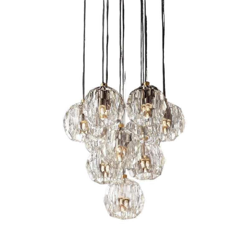 Crespo Round Cluster Chandelier 14''