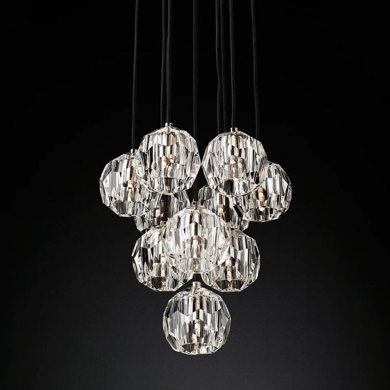 Crespo Round Cluster Chandelier 14''