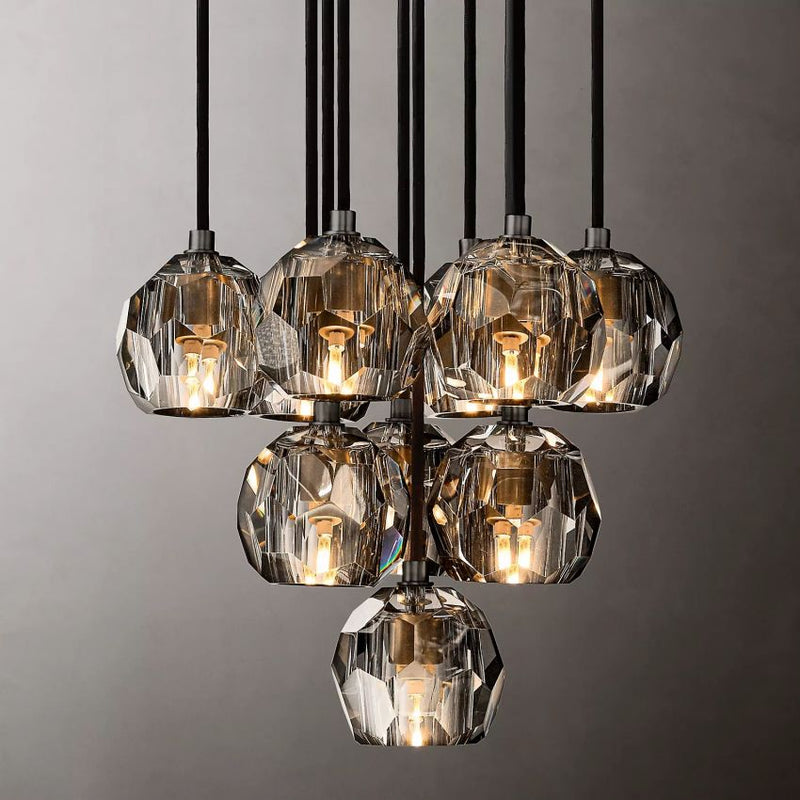 Crespo Round Cluster Chandelier 14''