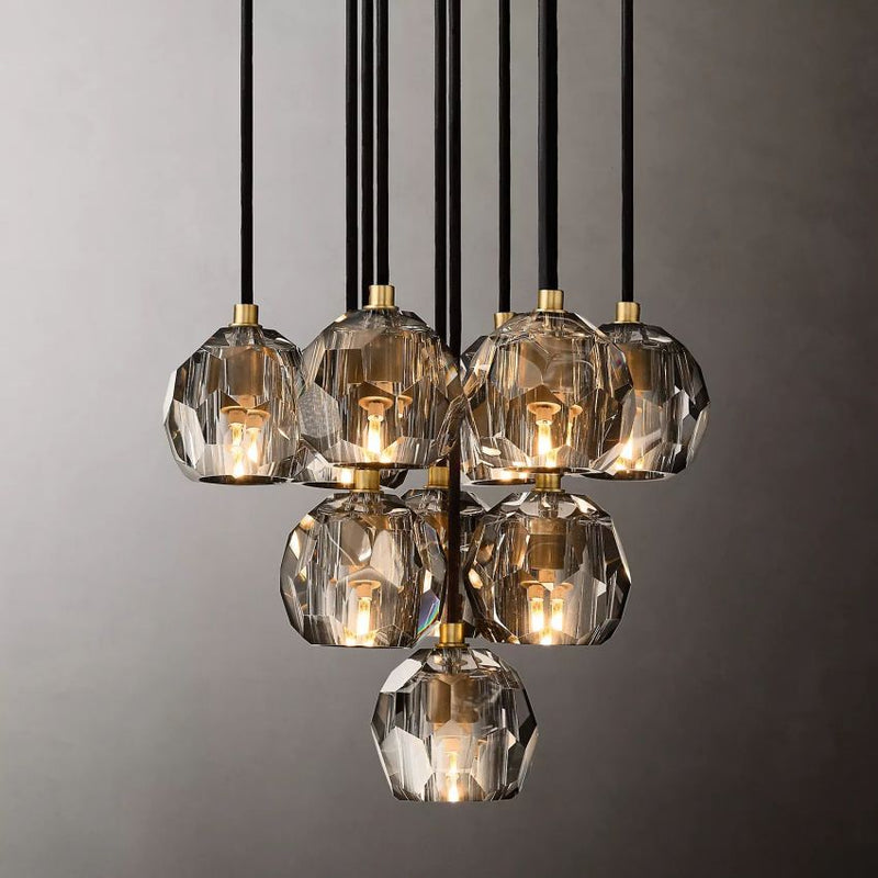 Crespo Round Cluster Chandelier 14''