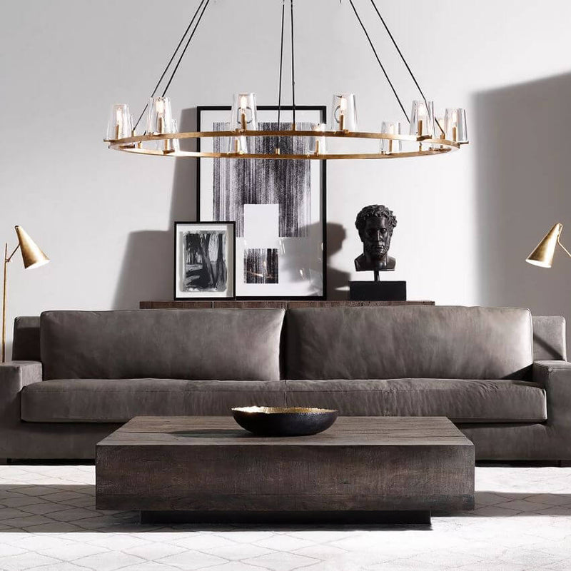 Galahad Round Chandelier 60''
