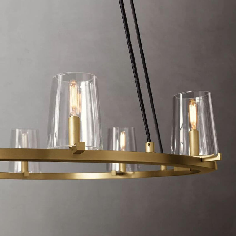 Galahad Round Chandelier 36''