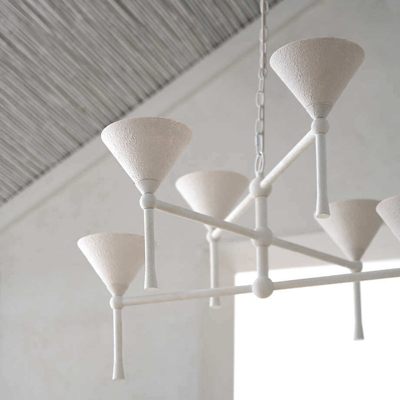 Sardinia 6-Light Plaster Chandelier