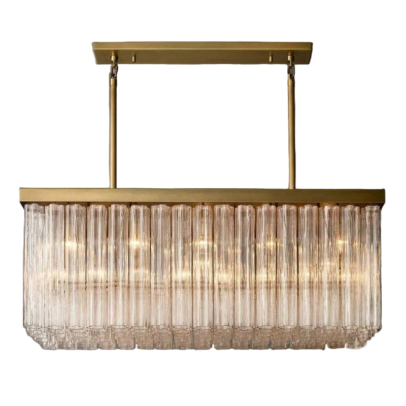 Chelo Rectangle Chandelier 54''W