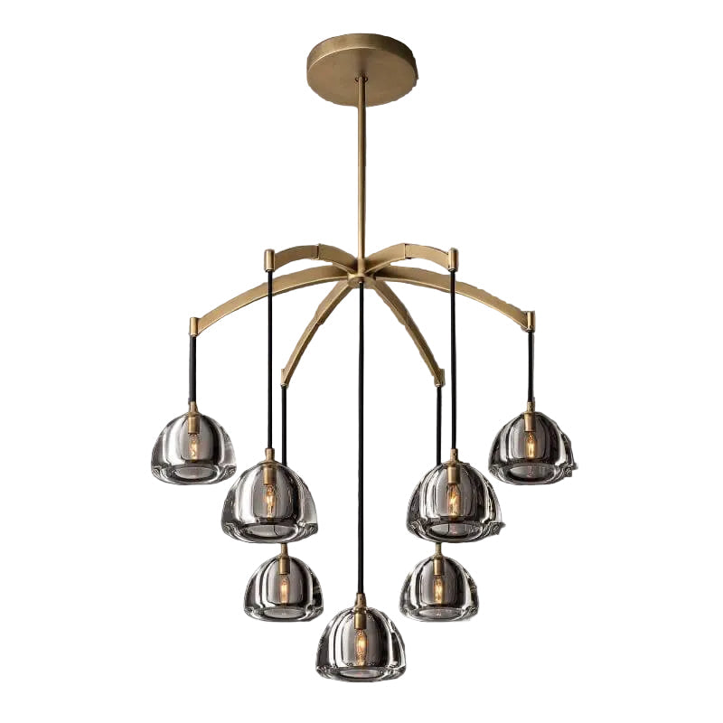 Dimple Round Chandelier 36"