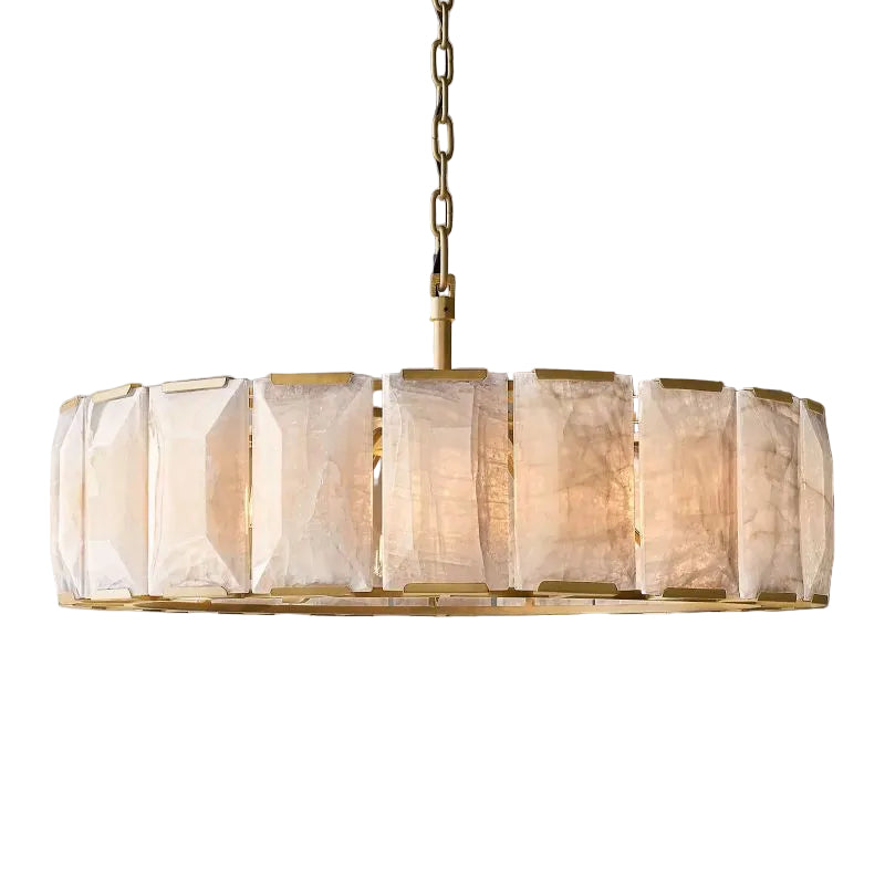 Harley Calcite Round Chandelier 43''