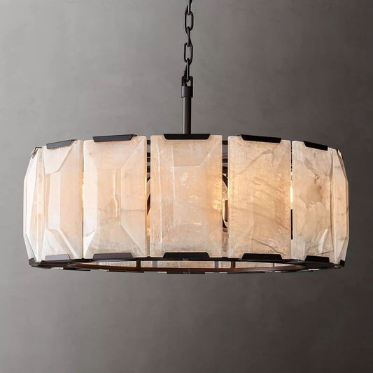 Harley Calcite Round Chandelier 31''