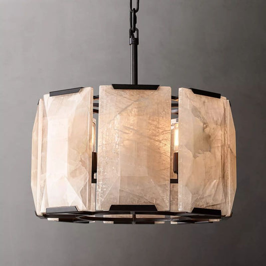 Harley Calcite Round Chandelier 19''