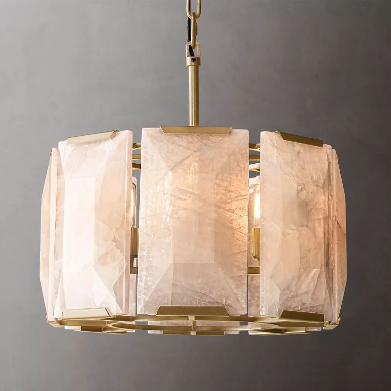 Harley Calcite Round Chandelier 19''