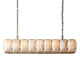 Harley Calcite Rectangle Chandelier 61''