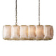 Harley Calcite Rectangle Chandelier 42''
