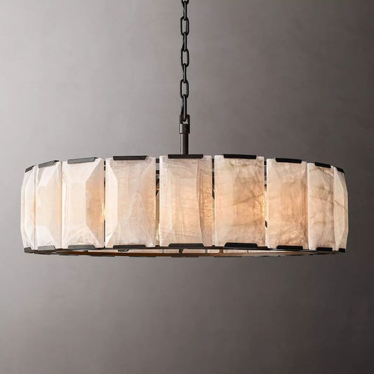Harley Calcite Round Chandelier 43''