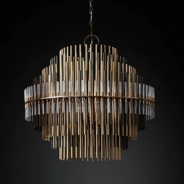 Lilibeth Sculpture Round Chandelier 24