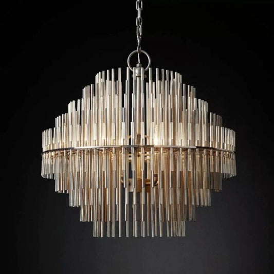 Lilibeth Sculpture Round Chandelier 24