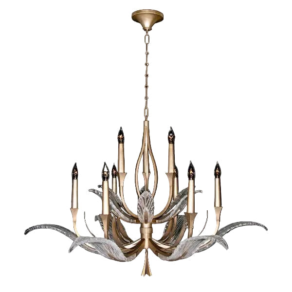 Lily 2-Tier Round Chandelier 45"D