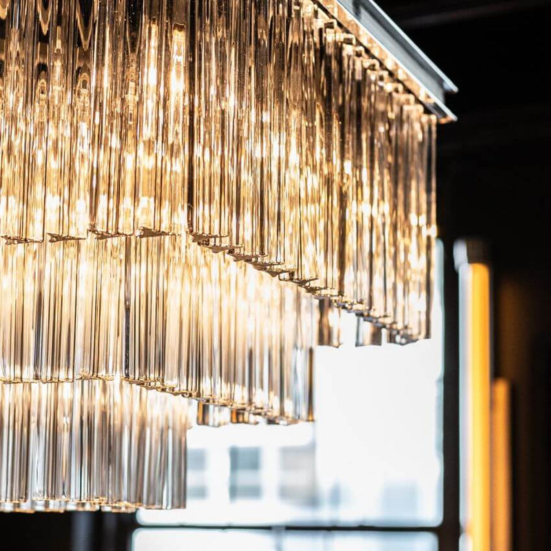 Chelo 3-Tier Square Chandelier