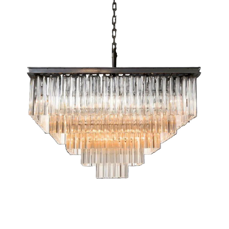 Chelo 5-Tier Square Chandelier