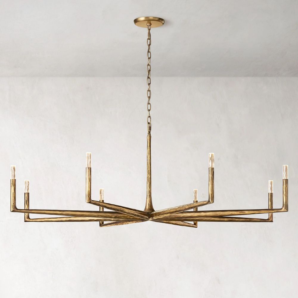 Avarit Forged Round Chandelier 72''