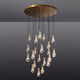 Raindrop Round Chandelier 47''