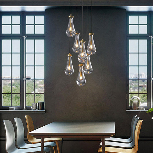 Raindrop Round Chandelier 18''