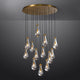 Raindrop Round Chandelier 36''