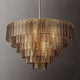 Samurai Smoke Round Chandelier 41"D