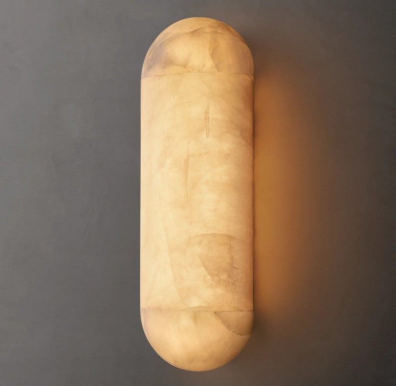 Alabaster Riven Sconce 14" 18" 24"
